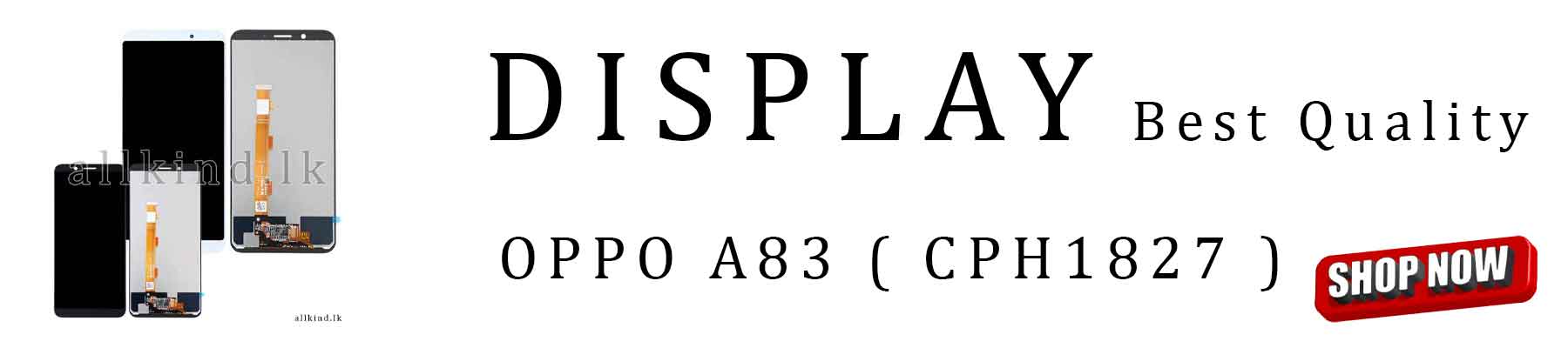 Oppo A83 Display A83 Lcd CPH1729 – CPH1827 Display
