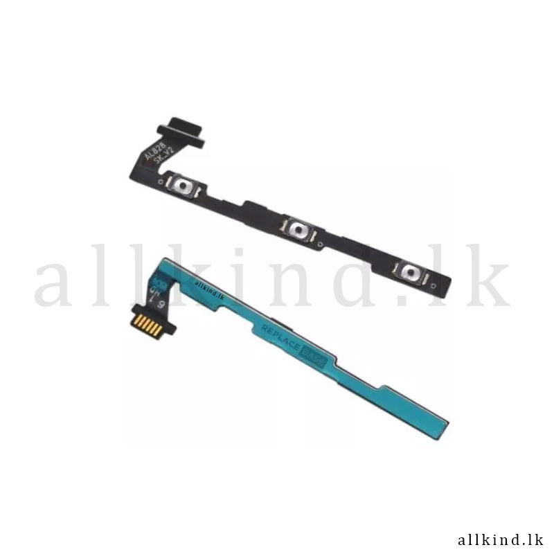 Switch Power ON OFF Key Mute Silent Volume Button Ribbon Flex Cable For HuaWei Y5 2017