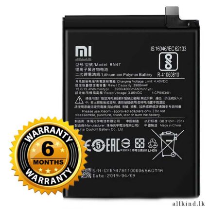 XIAOMI Mi BN47 Battery For Xiaomi RedMi6 Pro Redmi 6 pro Mi A2 lite 3900mAh Battery