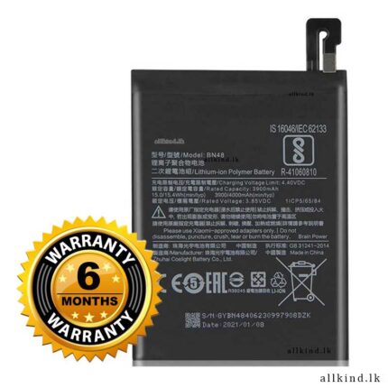 Redmi Note 6 Pro Note6 Pro Note6Pro 4000mAh Replacement Battery BN48 BN-48 BN 48 Phone Battery