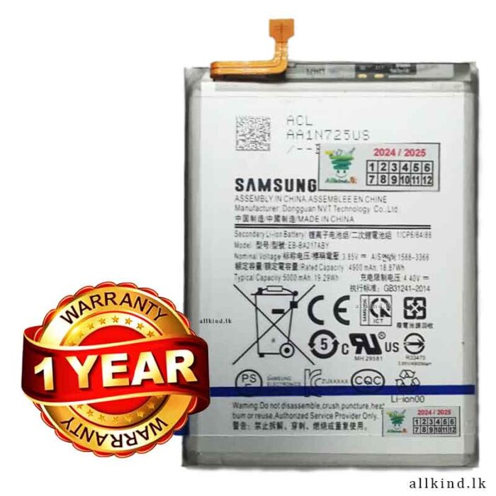 Samsung A12 Battery A02 - A12 - A21s - M02 - EB-BA217ABY ( A215, A217, A215 ) ( Some M02 Phones Supported Battery M022G ) M02 Battery ( EBBA217ABY )