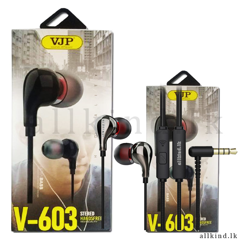 VJP V-603 High Quality Stereo Deep Bass Earphone