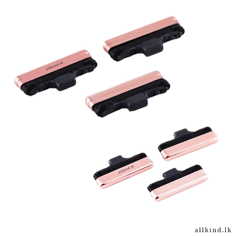 Outer Power and Volume Buttons Side Keys Compatible with Samsung Galaxy A80 PINK