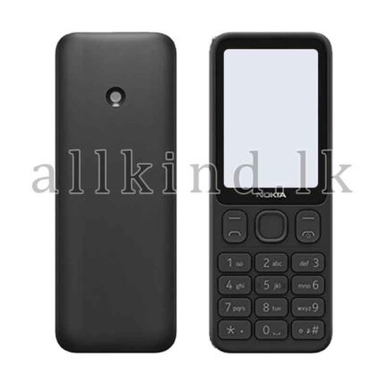 Nokia 125 2020 TA-1253 Original Quality Mobile Full Body Housing Panel Front Back and Middle Body Black