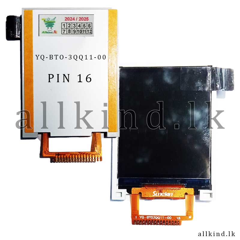 CHINA PHONE DISPLAY PIN 16 YQ-BTO-3QQ11-00