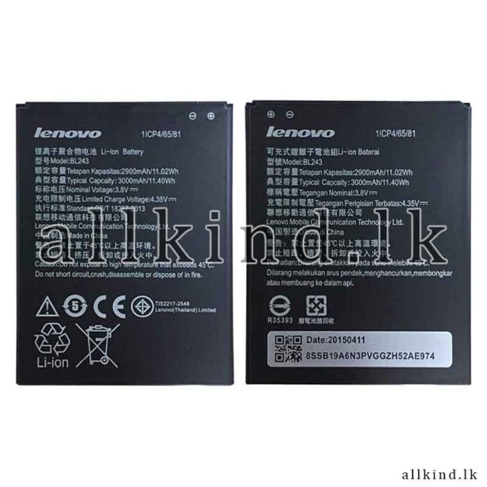 bl243 battery lenovo