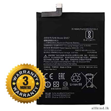Xiaomi Poco X3 Poco X3 Pro Battery BN57 BN 57 BN-57 Battery Mi10 Battery