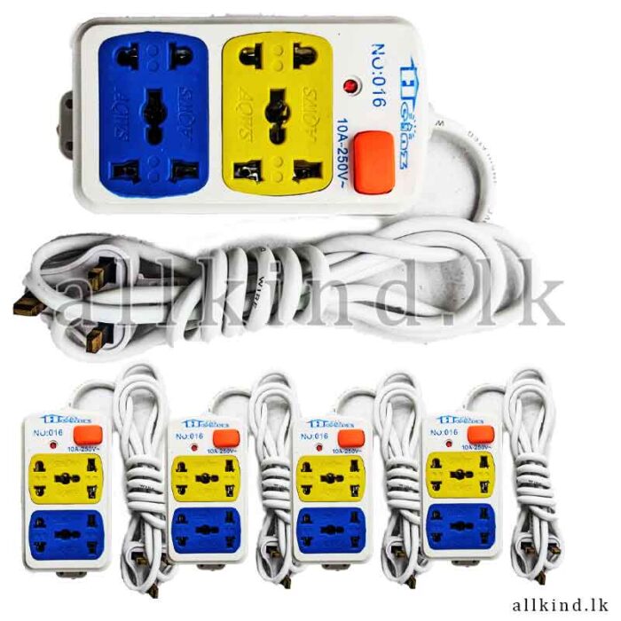 3 Way Power Extension Cord 1.5m ( Power Code )