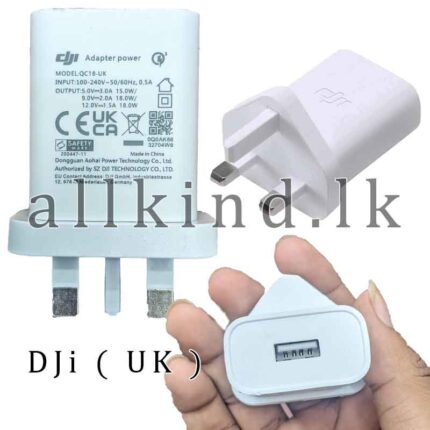 DJI UK Original Chager 18w 3.0A Output Charger Top 3Pin High Quality Product