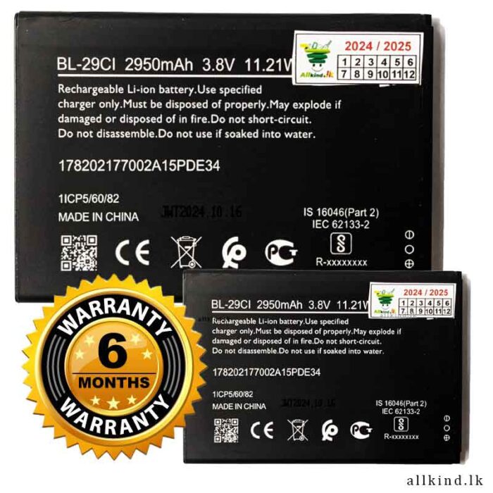 Nokia C10 C20 BATTERY NOKIA BL-29CI BL29CI BL 29CI BATTERY Mobile Phone Batteries Nokia BL-29CI